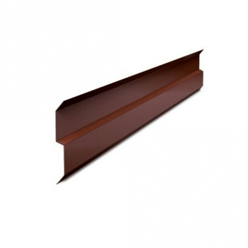 Планка прижимная Lux_Cl/Rom коричневый