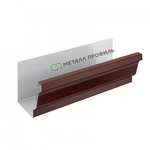 Желоб водосточный МП Бюджет 120х86х3000 (8017)