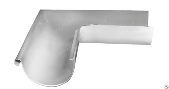 Угол желоба внутренний Optima 90 гр 125мм Zn