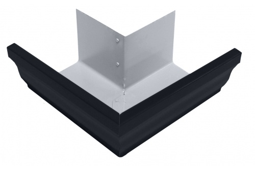 Угол желоба внешний Vortex Matt 90гр 127мм RAL 7024