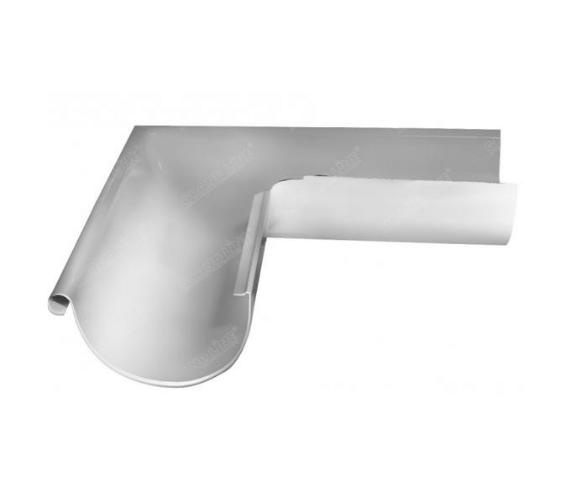 Угол желоба внешний Optima 90гр 125мм Zn