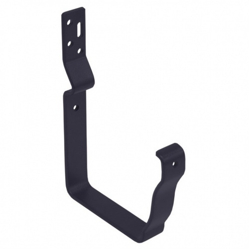 Крюк короткий полоса 150 мм RAL 7024 мокрый асфальт