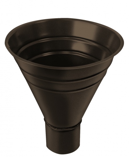 Воронка водосборная, 300/100 мм RR 32 темно-коричневый