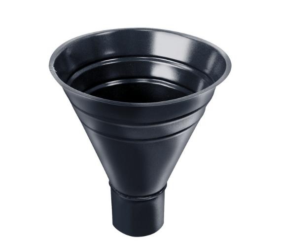 Воронка водосборная, 300/100мм RAL 7024 мокрый асфальт