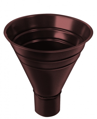 Воронка водосборная, 300/100 мм RAL 8017 шоколад