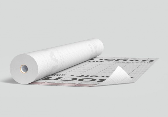 ИЗОСПАН RS FIX армированная паро-гидроизоляция c двойной интегрированной лентой