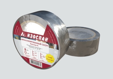 ИЗОСПАН FL металлизированная соединительная лента