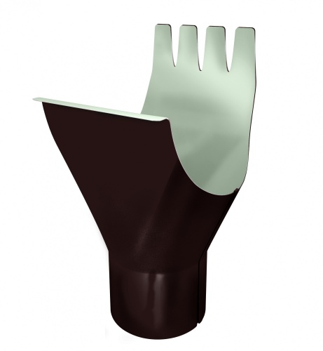 Воронка Optima 150/100мм RAL 8017 шоколад