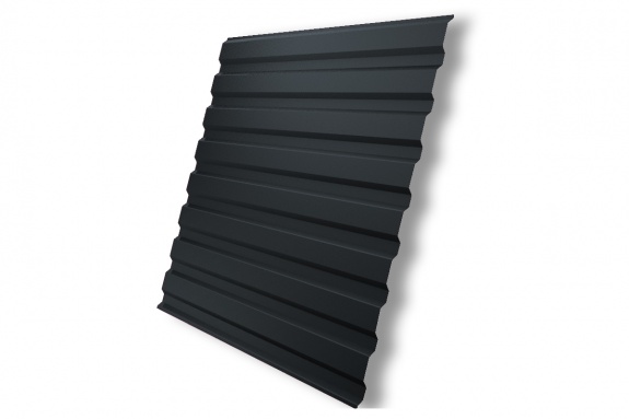 Профнастил С20А 0,5 Satin Мatt RAL 7016 антрацитово-серый