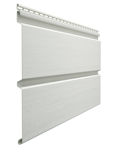 Сайдинг виниловый, Docke Premium, Брус D6S PASTEL, Пломбир