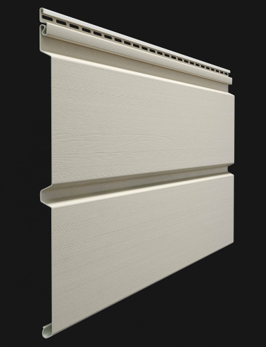 Сайдинг виниловый, Docke Premium, Брус D6S PASTEL, Сливки