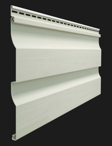 Сайдинг виниловый, Docke Premium, Корабельный брус PASTEL D4,5D, Сливки