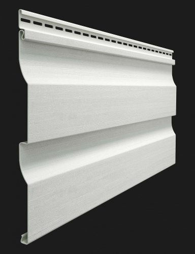 Сайдинг виниловый, Docke Premium, Корабельный брус PASTEL D4,5D, Пломбир