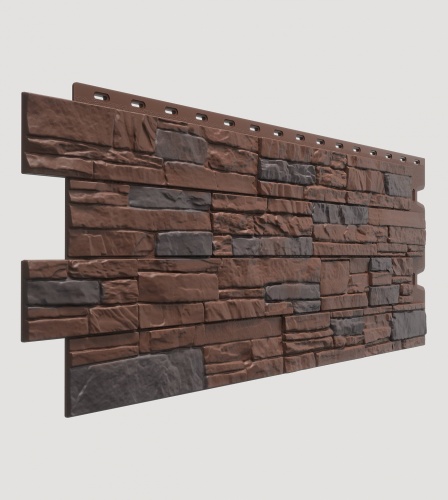 Фасадная панель, Docke, Premium Stein, Темный орех
