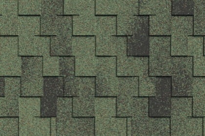 Гибкая черепица Icopal Плано Кларо Антик Зеленый лес