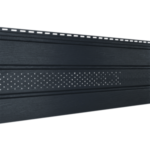 Классический софит Ю-Пласт Графит с частичной перфорацией