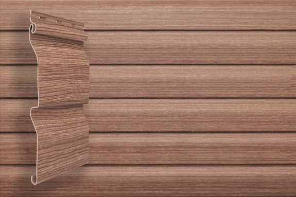 Сайдинг Grand Line (slim) Tundra 3,0 виниловый D4 рябина