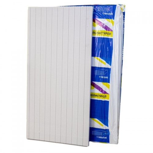 Пенополистирол экструзионный штукатурный Знак Равенства Фасад (1180х580х50)х6