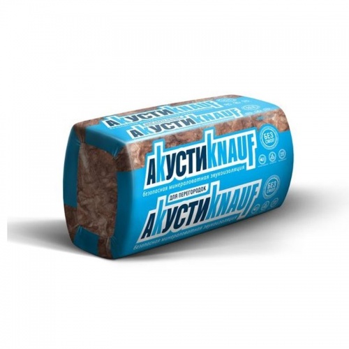 Утеплитель АкустиKNAUF (1230х610х75мм) 12шт/уп