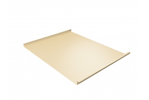 Фальц двойной стоячий 0,45 PE RAL 1014