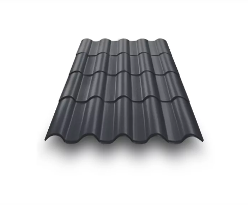 Металлочерепица Андалузия Vimatt (Виматт) 0,5 RAL7024 Серый Графит