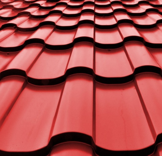 Металлочерепица «Сицилия» 0,45 RAL 3003