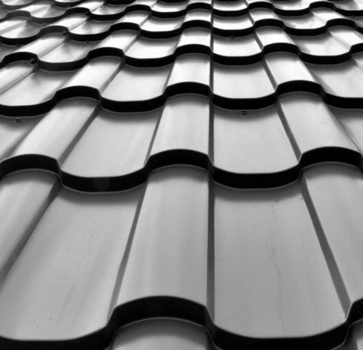 Металлочерепица «Сицилия» 0,5 RAL 7004