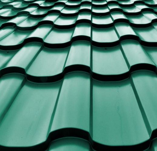 Металлочерепица «Сицилия» 0,45 RAL 6005