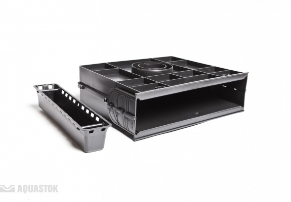 Пескоуловитель пластиковый NORMA DN100 класс нагрузки С250 500х148х423 (11042)