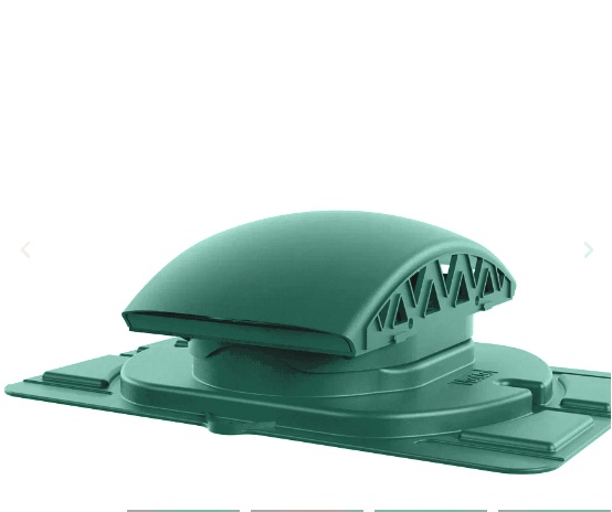 Вентилятор подкровельного  пространства с универсальным  проходным элементом. Черепаха 6005