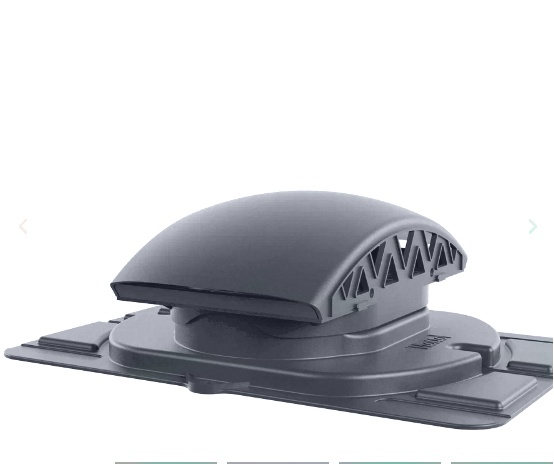 Вентилятор подкровельного  пространства с универсальным  проходным элементом. Черепаха 7024