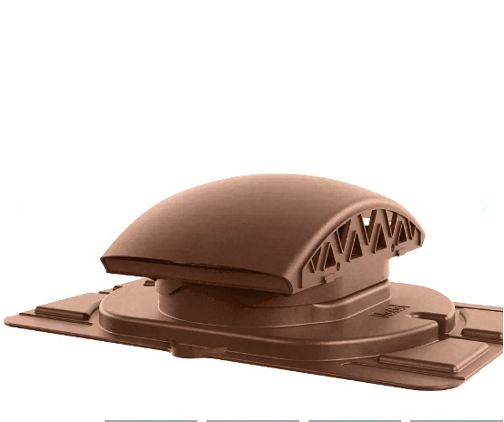 Вентилятор подкровельного  пространства с универсальным  проходным элементом. Черепаха 8019