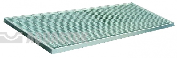 Придверная стальная решетка 490х990