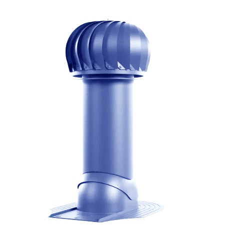 Роторная вентиляция для мягкой кровли при монтаже утепленная 5005