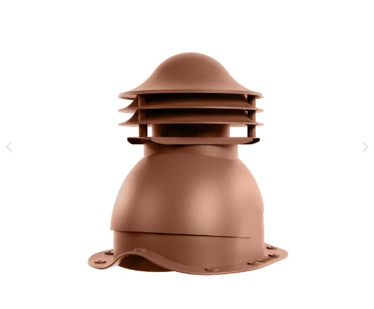 Универсальный выход вентиляции  для металлочерепицы RAL 8004