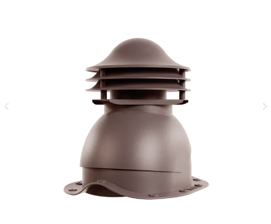  Универсальный выход вентиляции  для металлочерепицы RAL 8019