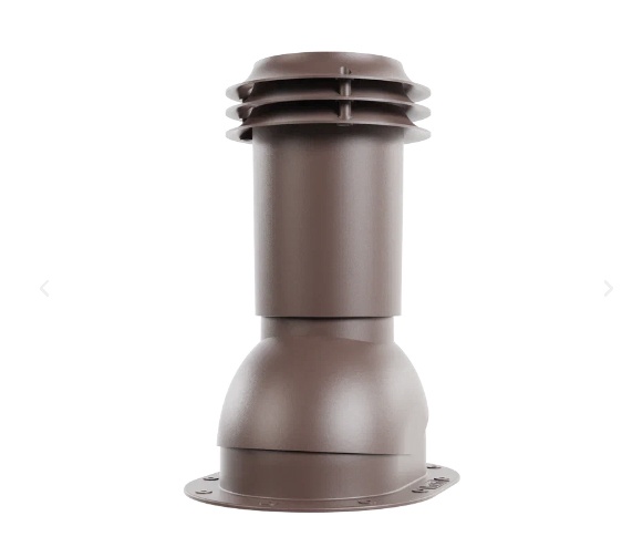 Выход вентиляции канализации для  готовой мягкой и фальцевой кровли  RAL 8019