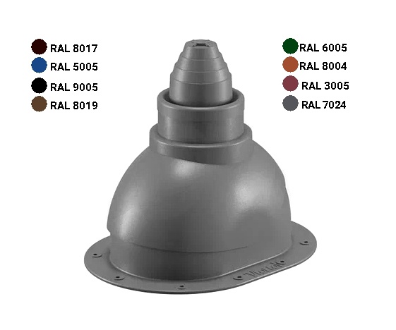 Антенный выход для готовой мягкой  и фальцевой кровли