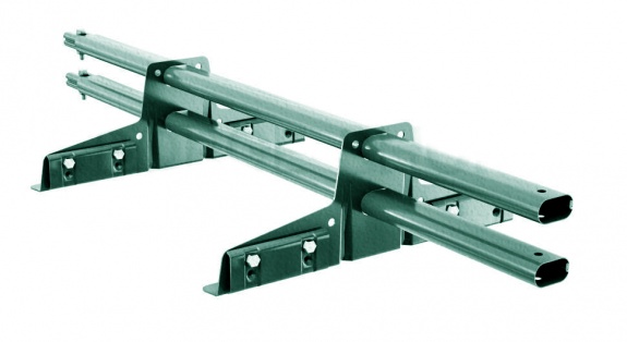 Снегозадержатель трубчатый BORGE для фальцевой  кровли 3 м RAL3011