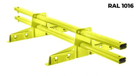 Снегозадержатель трубчатый BORGE для фальцевой кровли 3 м RAL1015