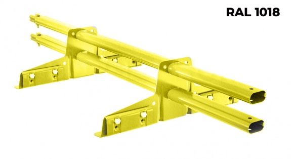 Снегозадержатель трубчатый BORGE для фальцевой кровли 3 м RAL1015