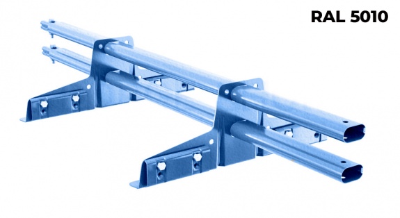 Снегозадержатель трубчатый BORGE для фальцевой  кровли 3 м RAL4005