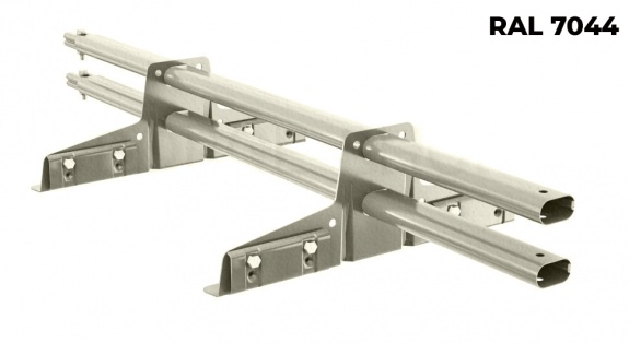 Снегозадержатель трубчатый BORGE для фальцевой кровли 1 м RAL7026