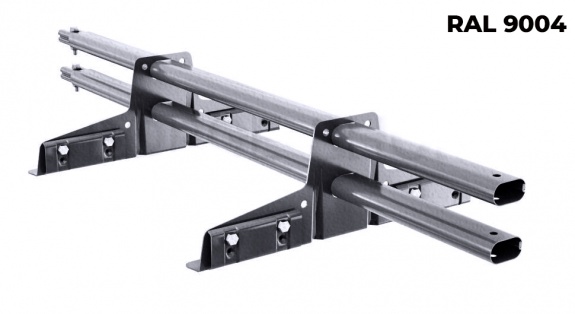 Снегозадержатель трубчатый BORGE для фальцевой кровли 1 м RAL7026