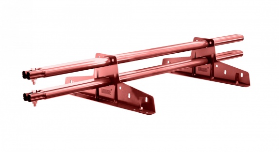 Снегозадержатель трубчатый BORGE для кровли из  металлочерепицы, профнастила, материалов на основе битума 3м RAL3011