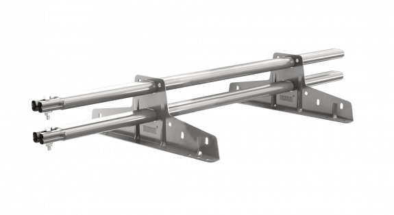 Снегозадержатель трубчатый BORGE для кровли из  металлочерепицы, профнастила, материалов на основе битума 3м RAL3011