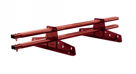 Снегозадержатель трубчатый BORGE для кровли из  металлочерепицы, профнастила, материалов на основе битума 3м RAL3011