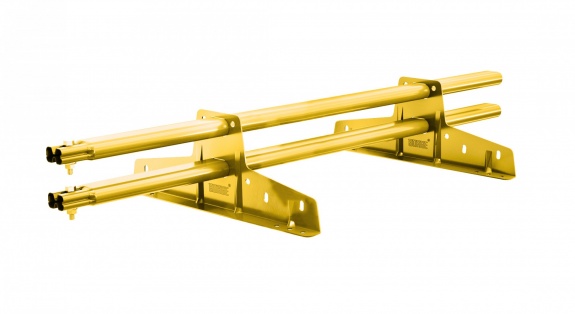 Снегозадержатель трубчатый BORGE для кровли из  металлочерепицы, профнастила, материалов на основе битума 1м RAL1007