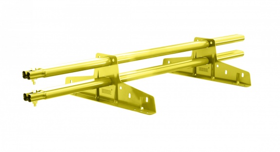 Снегозадержатель трубчатый BORGE для кровли из металлочерепицы, профнастила, материалов на основе битума 1м RAL1007