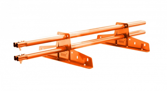 Снегозадержатель трубчатый BORGE для кровли из металлочерепицы, профнастила, материалов на основе битума 3м RAL8004